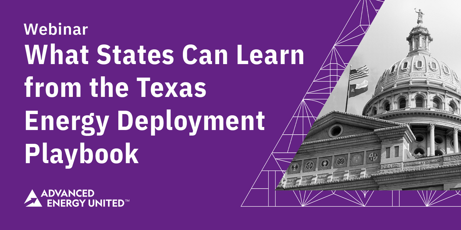 What States Can Learn from the Texas Energy Deployment Playbook